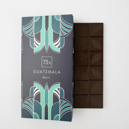 Tablette Guatemala Noir 73% - Chocolatier Artisan Pâtissier à Nantes