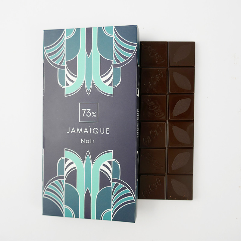 Tablette Jamaïque Noir 73% - Pâtissier Chocolatier de Nantes