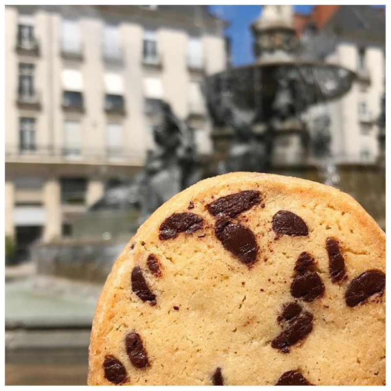 Cookie au Chocolat Noir - Chocolaterie & Pâtisserie à Nantes