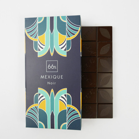 Tablette Mexique Noir 66% - Chocolaterie Pâtisserie à Nantes
