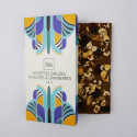 Tablette Noisettes grillées, pistaches et cranberries chocolat Lait 36%