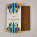Tablette amandes grillées blond 35% - Chocolaterie Pâtisserie à Nantes