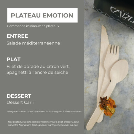 Plateau Emotion - Plateau Repas à Nantes - Maison Carli Traiteur