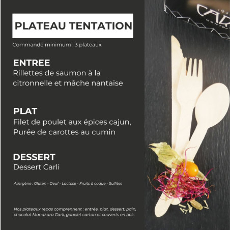 Plateau Tentation - Plateau repas Maison Carli à Nantes