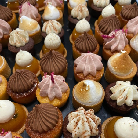 Cocktail Mignardises 4 pièces sucrèes - Maison Carli Traiteur Nantes