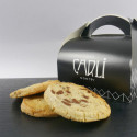 Boîte de 10 Cookies Noix de Pécan Chocolat Lait - Traiteur Carli
