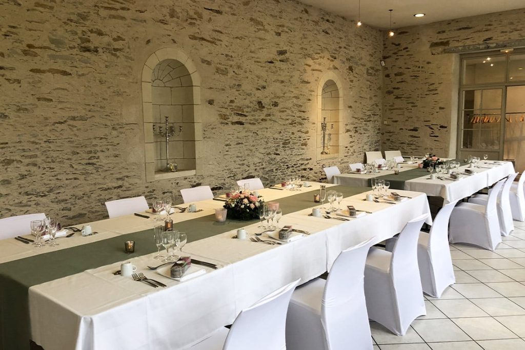 Une table pour le domaine du Petit Plessis, lieu anniversaire nantes